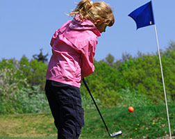 Auch für Kinder ist Golf ein Riesenspaß