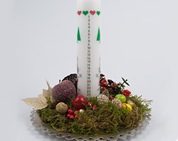 Urlaub mit Kindern: Kalender-Kerzen
