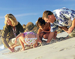 Schöne Strandausflüge mit den Kindern genießen